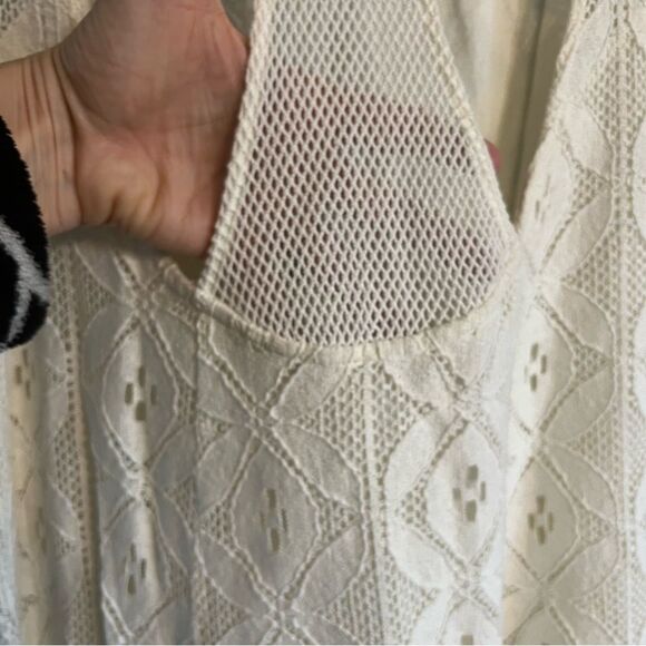 Summer Dress EMPYRE SHARA CROCHET Back DETAIL CREAM — NWT 🏷️ Sz Medium - Picture 11 of 13